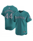 Men's Seattle Mariners Julio Rodríguez Nike Aqua Alternate Limited Player Jersey