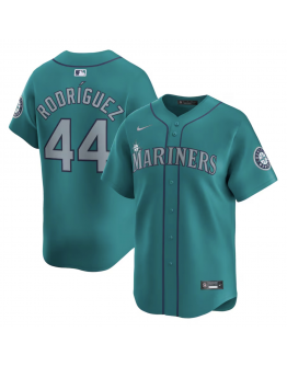 Men's Seattle Mariners Julio Rodríguez Nike Aqua Alternate Limited Player Jersey