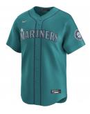 Men's Seattle Mariners Julio Rodríguez Nike Aqua Alternate Limited Player Jersey