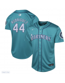 Youth Seattle Mariners Julio Rodríguez Nike Aqua Alternate Limited Player Jersey