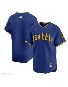 Men's Seattle Mariners Nike Royal City Connect Limited Jersey