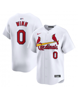 Men's St. Louis Cardinals Masyn Winn Nike White Home Limited Player Jersey