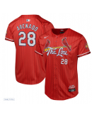 Youth St. Louis Cardinals Nolan Arenado Nike Red 2024 City Connect Limited Player Jersey