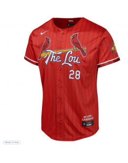 Youth St. Louis Cardinals Nolan Arenado Nike Red 2024 City Connect Limited Player Jersey