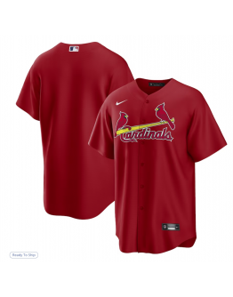 Men's St. Louis Cardinals Nike Red Alternate Replica Team Jersey