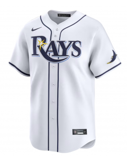 Men's Tampa Bay Rays Josh Lowe Nike White Home Limited Player Jersey