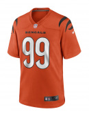 Men's Cincinnati Bengals Myles Murphy Nike Orange Team Game Jersey