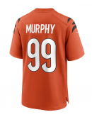 Men's Cincinnati Bengals Myles Murphy Nike Orange Team Game Jersey