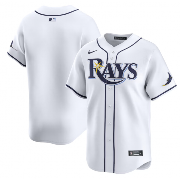 Men's Tampa Bay Rays Nike White Home Limited Jersey