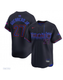 Men's Toronto Blue Jays Vladimir Guerrero Jr. Nike Black 2024 City Connect Limited Player Jersey