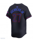 Men's Toronto Blue Jays Vladimir Guerrero Jr. Nike Black 2024 City Connect Limited Player Jersey