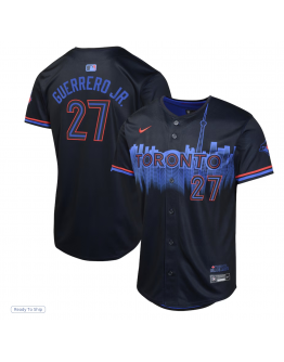 Youth Toronto Blue Jays Vladimir Guerrero Nike Navy 2024 City Connect Limited Player Jersey