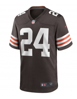 Men's Cleveland Browns Nick Chubb Nike Brown Player Game Jersey