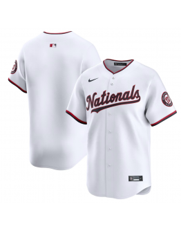 Youth Washington Nationals Nike White Home Limited Jersey