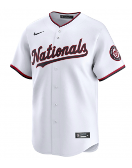 Men's Washington Nationals Nike White Home Elite Jersey