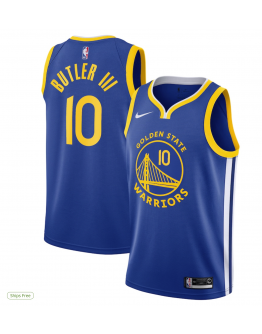 Youth Golden State Warriors Jimmy Butler III Nike Royal Swingman Jersey - Icon Edition