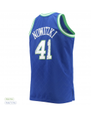 Men's Dallas Mavericks Dirk Nowitzki Mitchell & Ness Blue Big & Tall 1998/99 NBA 75th Anniversary Diamond Swingman Jersey