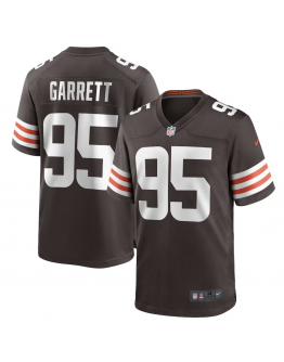 Men's Cleveland Browns Myles Garrett Nike Brown Player Game Jersey