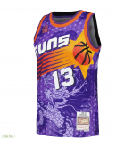 Men's Phoenix Suns Steve Nash Mitchell & Ness Purple 1996/97 Hardwood Classics Asian Heritage 6.0 Swingman Throwback Player Jersey