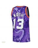 Men's Phoenix Suns Steve Nash Mitchell & Ness Purple 1996/97 Hardwood Classics Asian Heritage 6.0 Swingman Throwback Player Jersey