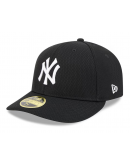 Men's New York Yankees New Era Black 2025 MLB Clubhouse Low Profile 59FIFTY Fitted Hat