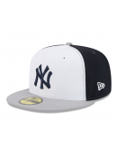 Men's New York Yankees New Era Navy/Gray 2025 MLB Clubhouse 59FIFTY Fitted Hat