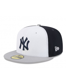 Men's New York Yankees New Era Navy/Gray 2025 MLB Clubhouse 59FIFTY Fitted Hat