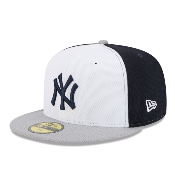 Men's New York Yankees New Era Navy/Gray 2025 MLB Clubhouse 59FIFTY Fitted Hat