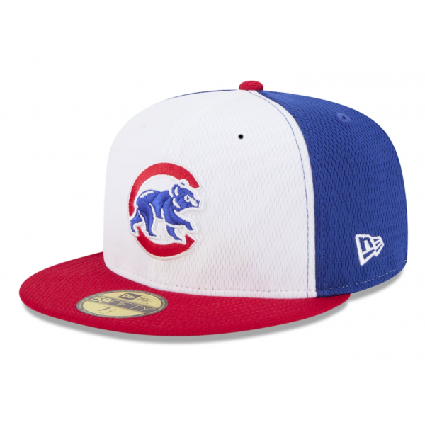 Men's Chicago Cubs New Era Royal/Red 2025 MLB Clubhouse 59FIFTY Fitted Hat