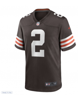 Men's Cleveland Browns Amari Cooper Nike Brown Player Game Jersey