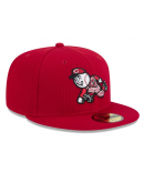 Men's Cincinnati Reds New Era Red 2025 MLB Clubhouse 59FIFTY Fitted Hat