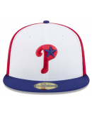 Men's Philadelphia Phillies New Era Red/Royal 2025 MLB Clubhouse 59FIFTY Fitted Hat