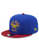 Men's Denver Nuggets New Era Blue/Red Jersey Hook Statement Edition 9FIFTY Snapback Hat