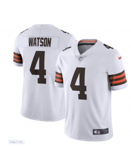 Men's Cleveland Browns Deshaun Watson Nike White 2020 Vapor Limited Jersey