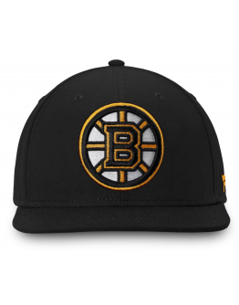 Men's Boston Bruins Fanatics Black Core Fitted Hat