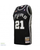 Men's San Antonio Spurs Tim Duncan Mitchell & Ness Black 2000 NBA All-Star Game Authentic Jersey