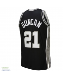 Men's San Antonio Spurs Tim Duncan Mitchell & Ness Black 2000 NBA All-Star Game Authentic Jersey