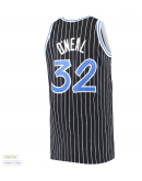 Men's Orlando Magic Shaquille O'Neal Mitchell & Ness Black Big & Tall Hardwood Classics Jersey