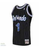 Men's Orlando Magic Tracy McGrady Mitchell & Ness Black Hardwood Classics Swingman Jersey