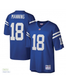 Men's Indianapolis Colts Peyton Manning Mitchell & Ness Royal Legacy Replica Jersey