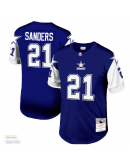 Men's Dallas Cowboys Deion Sanders Mitchell & Ness Navy Legacy Replica Jersey