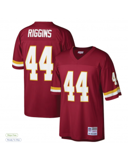 Men's Washington Football Team John Riggins Mitchell & Ness Burgundy Legacy Replica Jersey