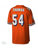 Men's Miami Dolphins Zach Thomas Mitchell & Ness Aqua Legacy Replica Jersey