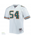 Men's Miami Dolphins Zach Thomas Mitchell & Ness Aqua Legacy Replica Jersey