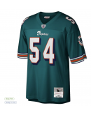 Men's Miami Dolphins Zach Thomas Mitchell & Ness Aqua Legacy Replica Jersey