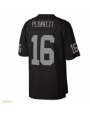 Men's Oakland Raiders Jim Plunkett Mitchell & Ness Black 1980 Legacy Replica Jersey