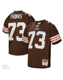 Men's Cleveland Browns Joe Thomas Mitchell & Ness Brown Legacy Replica Jersey