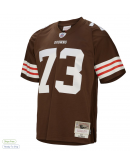 Men's Cleveland Browns Joe Thomas Mitchell & Ness Brown Legacy Replica Jersey