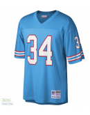 Men's Houston Oilers Earl Campbell Mitchell & Ness Light Blue Legacy Replica Jersey