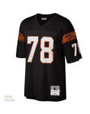 Men's Cincinnati Bengals Anthony Muñoz Mitchell & Ness Black Legacy Replica Jersey